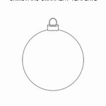 Free Christmas Ornament Template Printables & Outlines   Crazy Laura Regarding Christmas Ornaments Templates