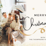 Free Custom Printable Christmas Card Templates | Canva For Photo Card Templates Christmas