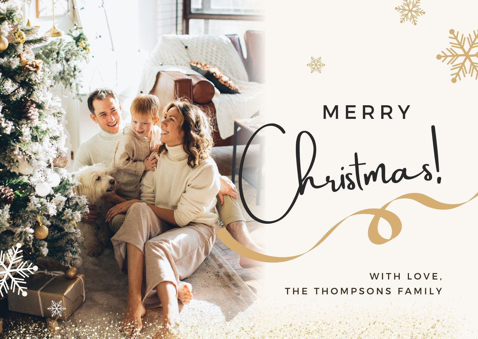 Free Custom Printable Christmas Card Templates | Canva for Photo Card Templates Christmas