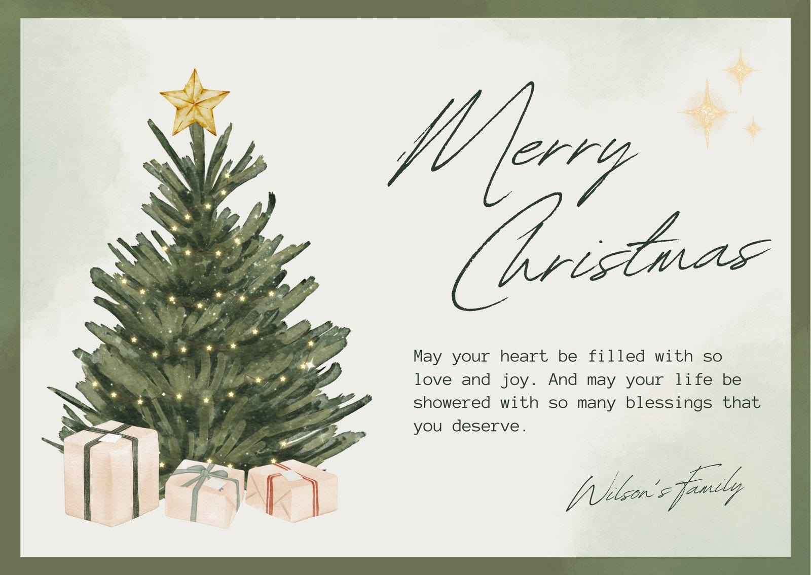 Free Custom Printable Christmas Card Templates | Canva inside Christmas Card Templates Free Download