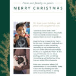 Free Custom Printable Christmas Newsletter Templates | Canva In Christmas Newsletter Templates