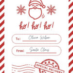 Free Custom Printable Christmas Tag Templates | Canva Intended For Christmas Tag Templates