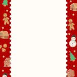 Free Customizable Christmas Page Border Templates | Canva Intended For Free Templates Christmas Borders