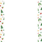 Free Customizable Christmas Page Border Templates | Canva Throughout Free Templates Christmas Borders