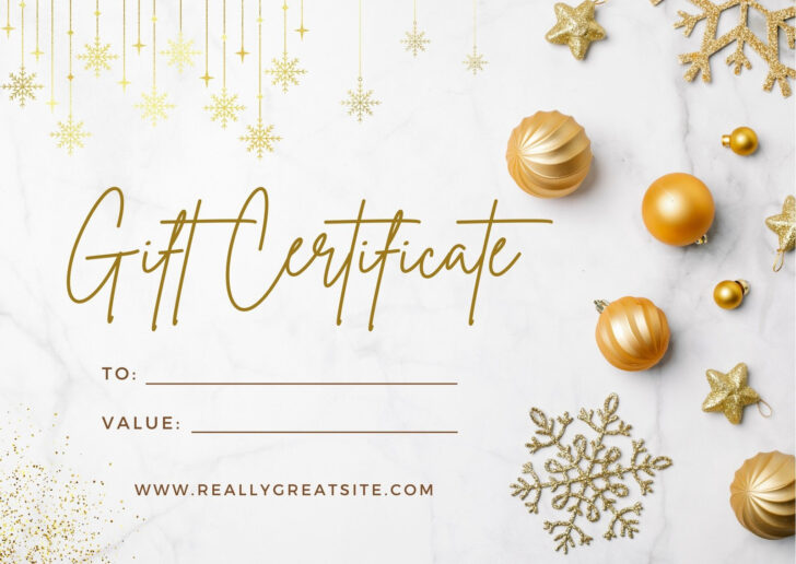 Christmas Gift Card Templates