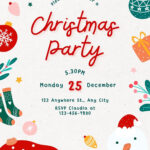 Free, Printable, Customizable Christmas Flyer Templates | Canva For Christmas Party Flyer Templates Free