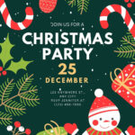 Free, Printable, Customizable Christmas Flyer Templates | Canva Throughout Free Christmas Flyer Templates