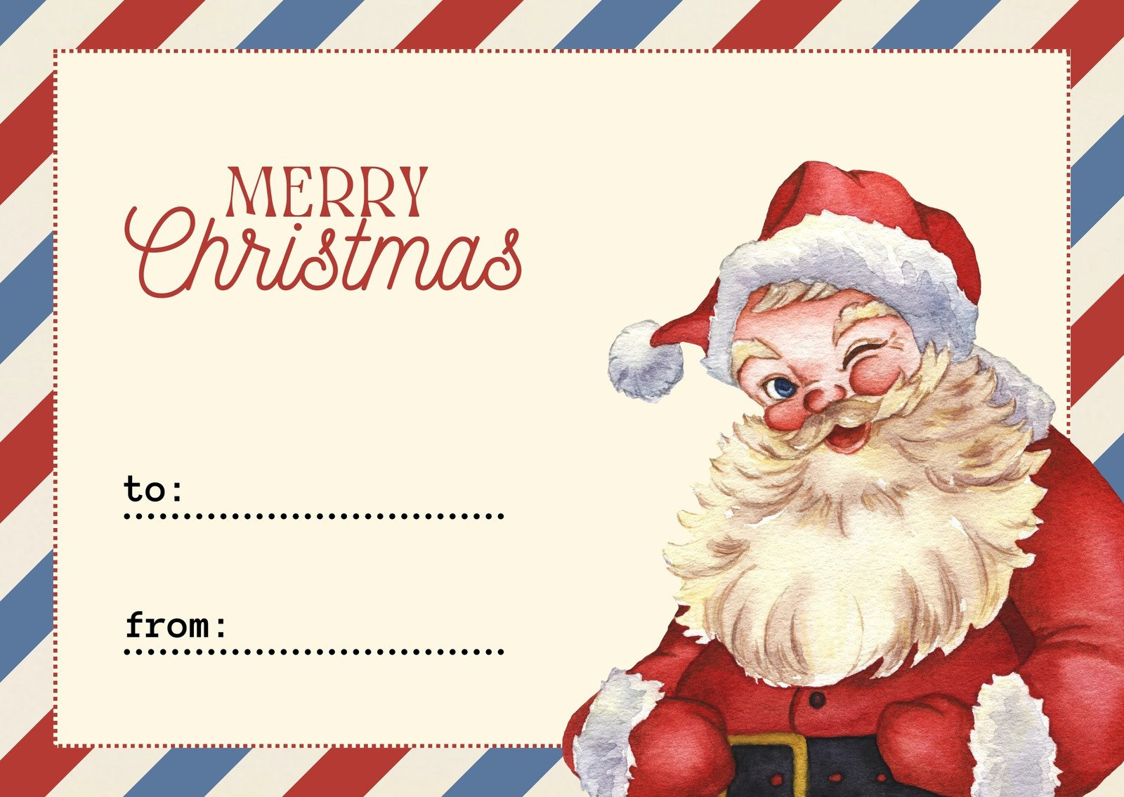 Free To Edit And Print Vintage Christmas Card Templates | Canva for Christmas Card Picture Templates