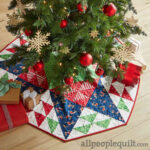 Free Tree Skirt Patterns In Christmas Tree Skirt Templates