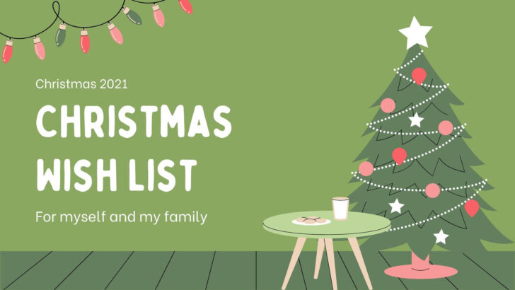 Christmas List Slides Templates