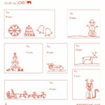 Holiday Gift Tag Templates – Madejoel For Christmas Gift Tags Templates