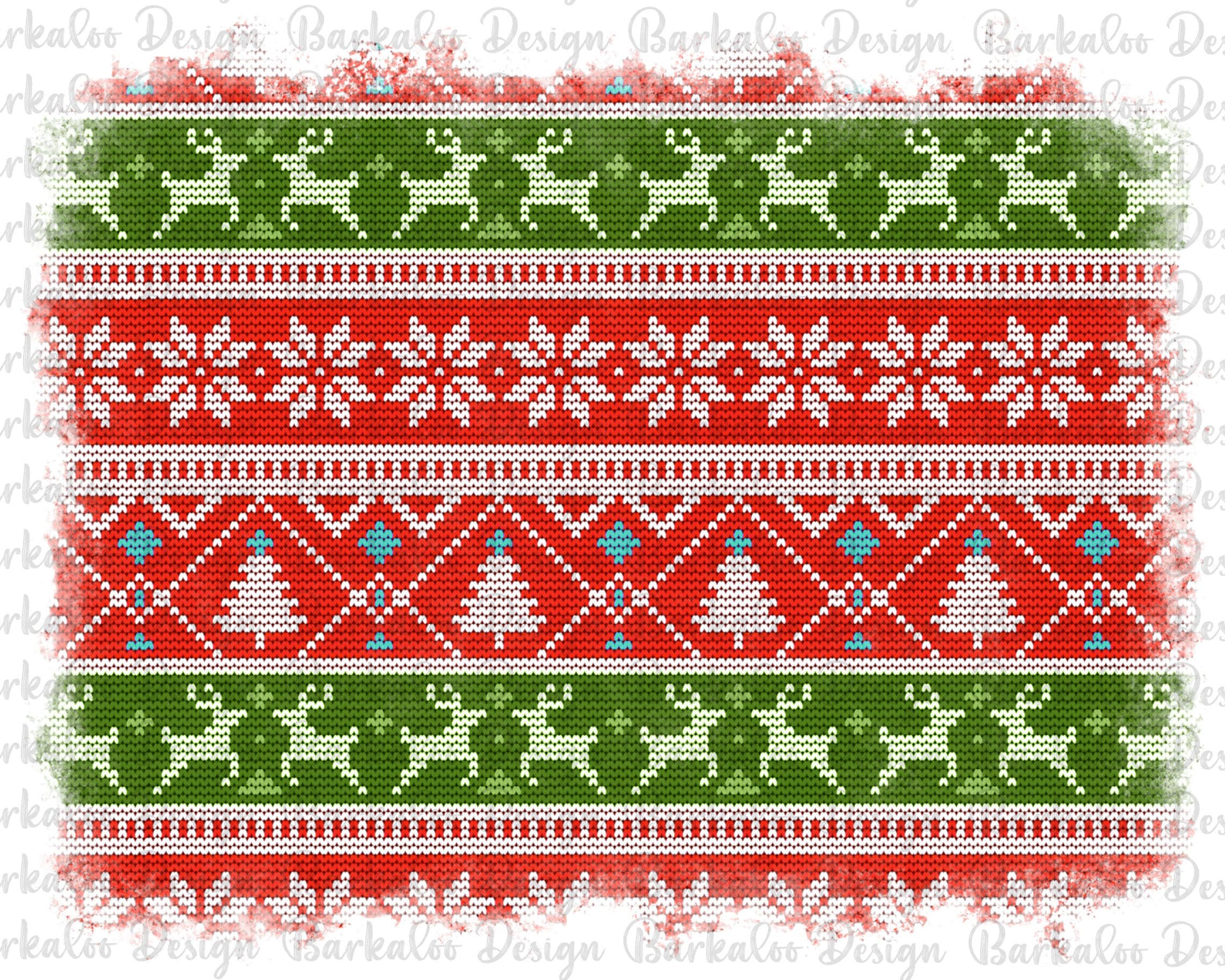 Knitted Christmas Background Png, Knitted Sublimation Design,Ugly regarding Ugly Christmas Sweater Templates