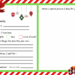 Letters To Santa Templates {Free Printables}   Super Busy Mum In Blank Father Christmas Letter Templates