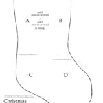 Likeflowersandbutterflies: Christmas Stocking Tutorial / Pattern In Christmas Stocking Templates For Sewing