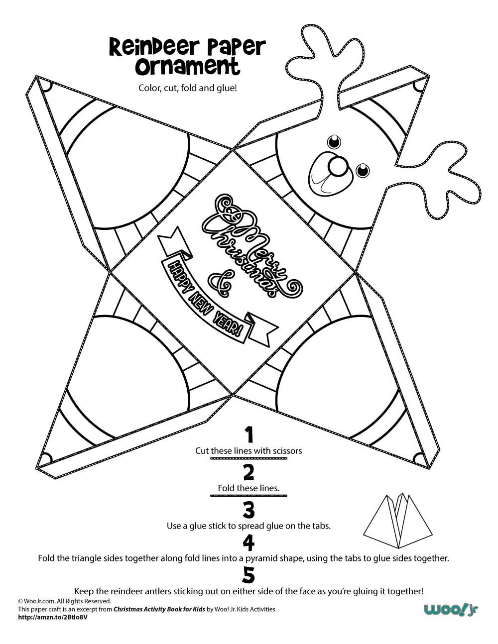 Printable Christmas Ornaments | Woo! Jr. Kids Activities regarding Christmas Craft Templates