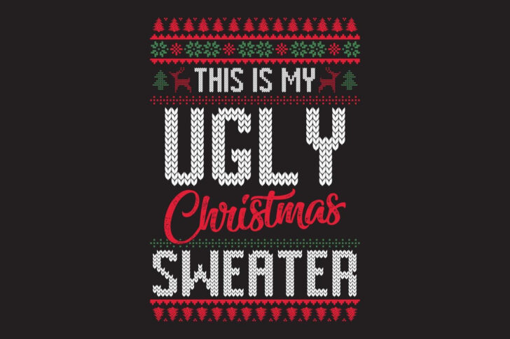 Ugly Christmas Sweater Templates