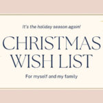 Wishlist Christmas Presentation In Light Pink Blue Gold Classy Elegant Style Inside Christmas Wish List Templates Google Slides