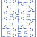 10 Best 9 Piece Jigsaw Puzzle Template Printable Within Free Printable Blank Puzzle Pieces Template