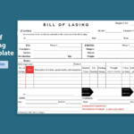 10 Best Printable Bill Of Lading Templates Pdf | Wps Office Blog With Regard To Free Printable Bill Of Lading Template