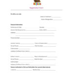 10+ Daycare Application Form Templates   Pdf, Doc Format Download For Free Printable Daycare Forms Template