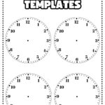 10 Free Printable Clock Face Worksheets   Teach Prints With Free Printable Clock Face Template