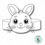 11 Fun Pet Paper Crown Printable Headbands For Crafts & Coloring Within Free Printable Animal Headband Template