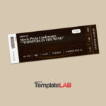 12 Free Event Ticket Templates (Word, Powerpoint, Psd) For Free Printable Admission Ticket Template