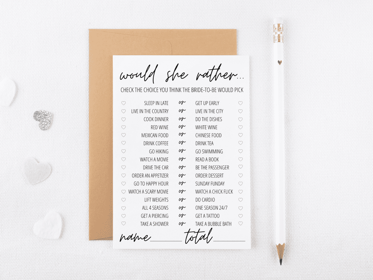 12 Free Printable Bridal Shower Games | Modern Moh regarding Free Printable Bridal Shower Games Template