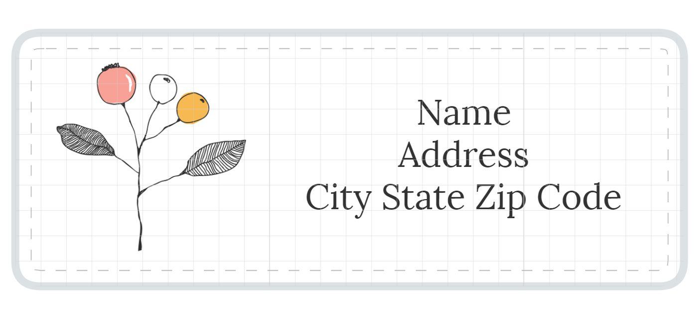 12 Places To Find Free Stylish Address Label Templates intended for Free Printable Address Label Template