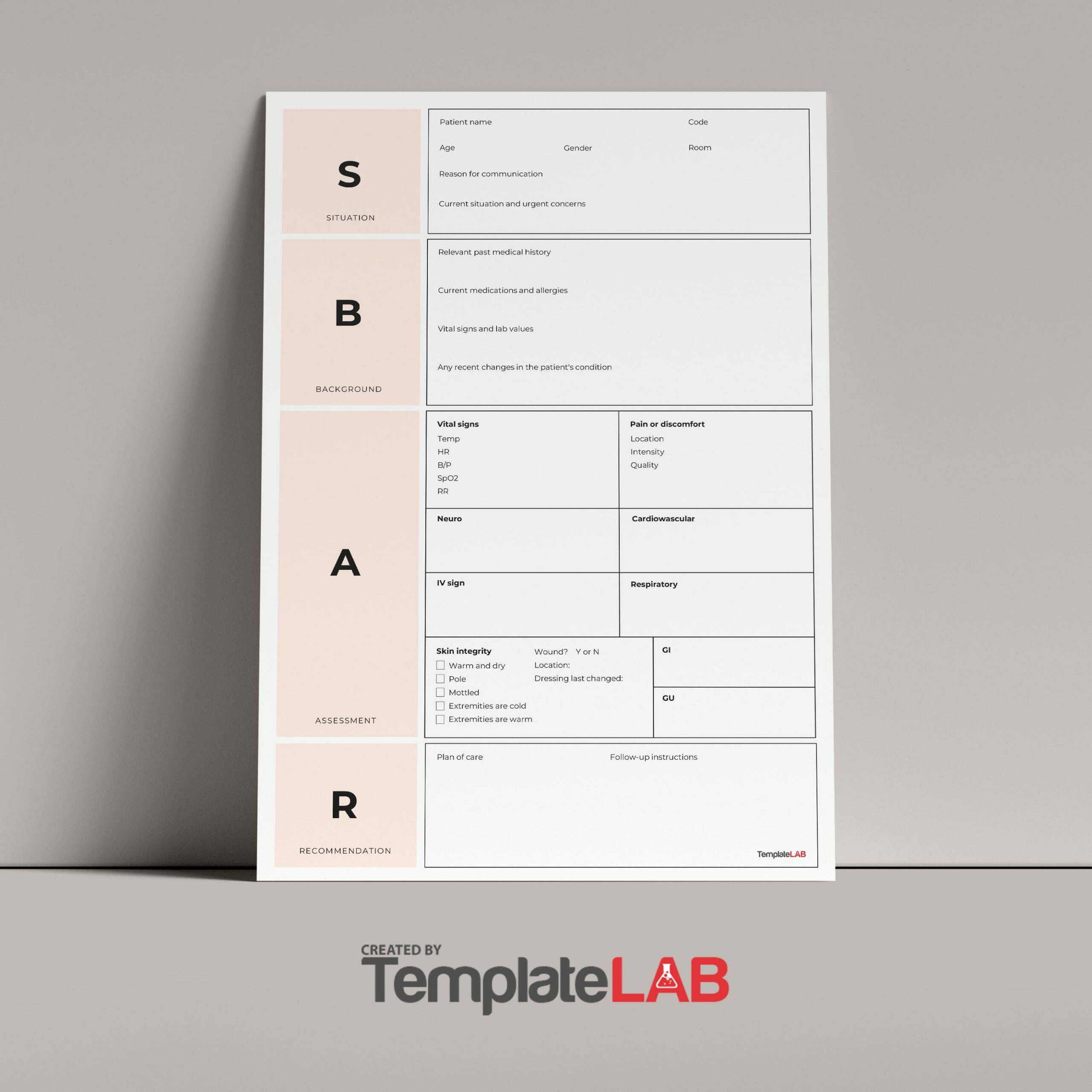 13 Blank Sbar Templates (Word, Pdf) ᐅ Templatelab intended for Free Printable Blank Sbar Template