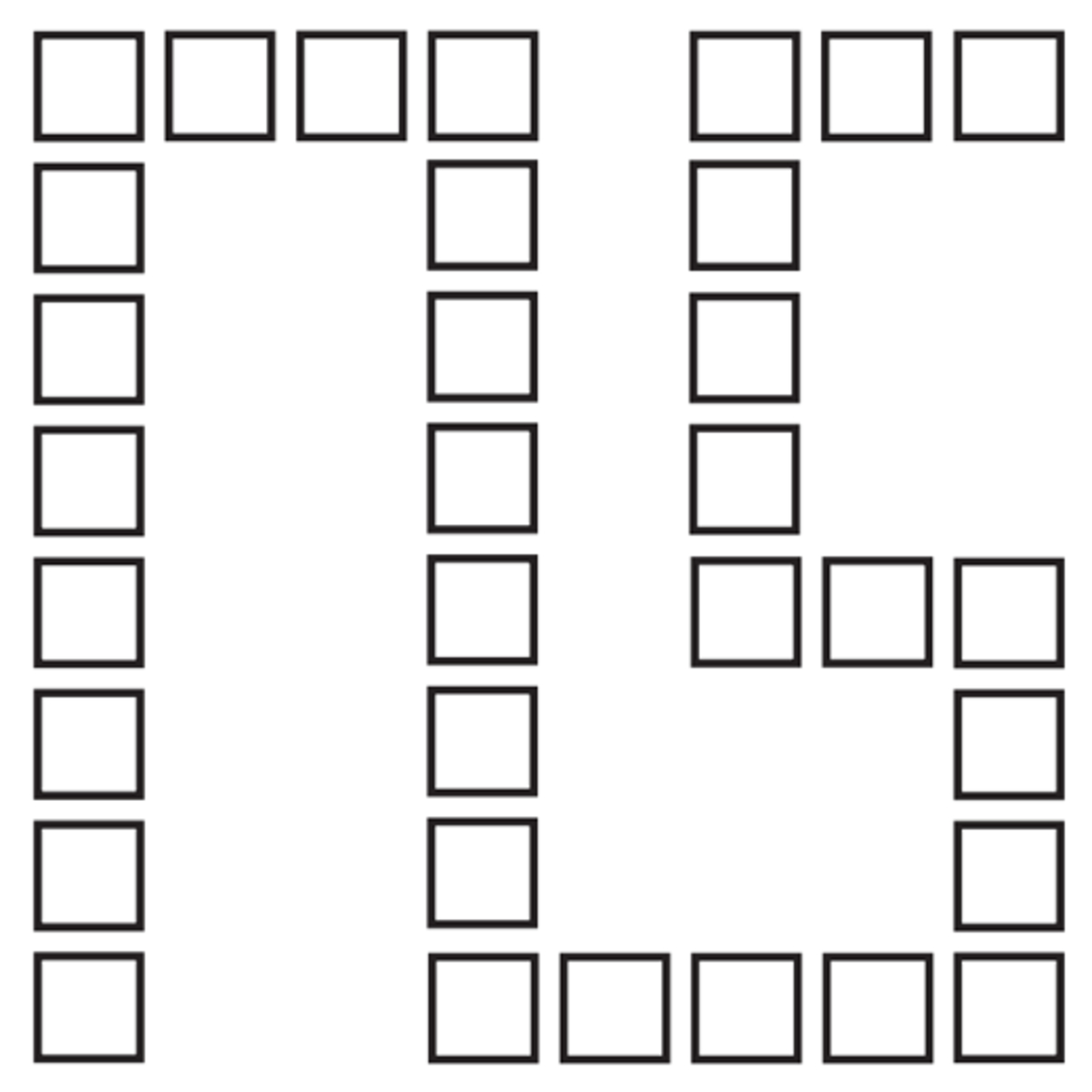 14 Free Printable Board Game Templates - Hobbylark in Free Printable Blank Game Board Template