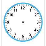 14 Printable Clock Faces (Free Pdfs To Download & Print) Intended For Free Printable Clock Face Template