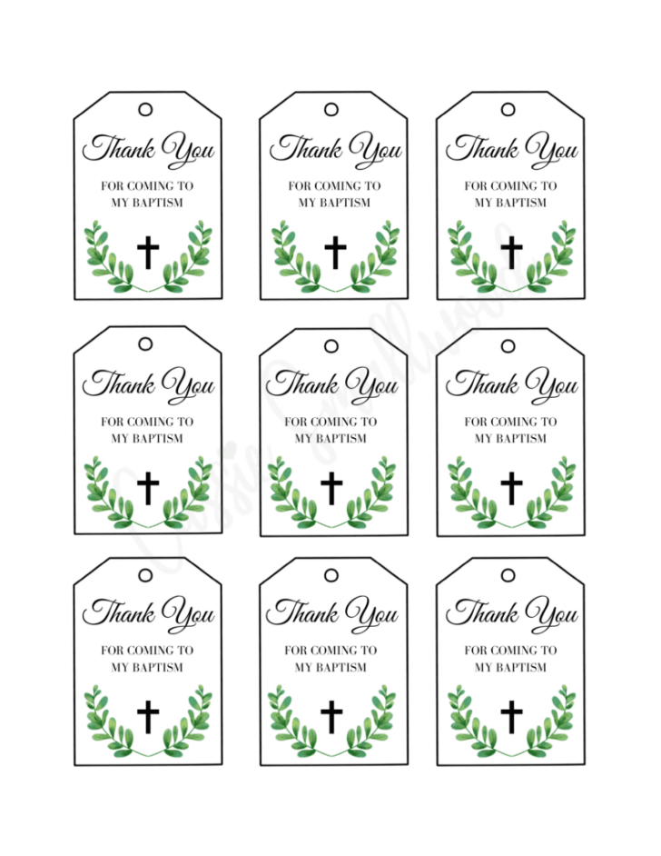 Free Printable Bridal Shower Favor Tags Template