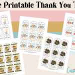 15 Insanely Cute Thank You Tags (Free Printable)   Cassie Smallwood With Regard To Free Printable Baptism Favor Tags Template