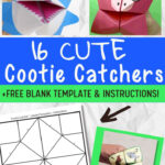 16 Printable Cootie Catchers For Kids! [+Free Blank Template Intended For Free Printable Animal Cootie Catcher Template
