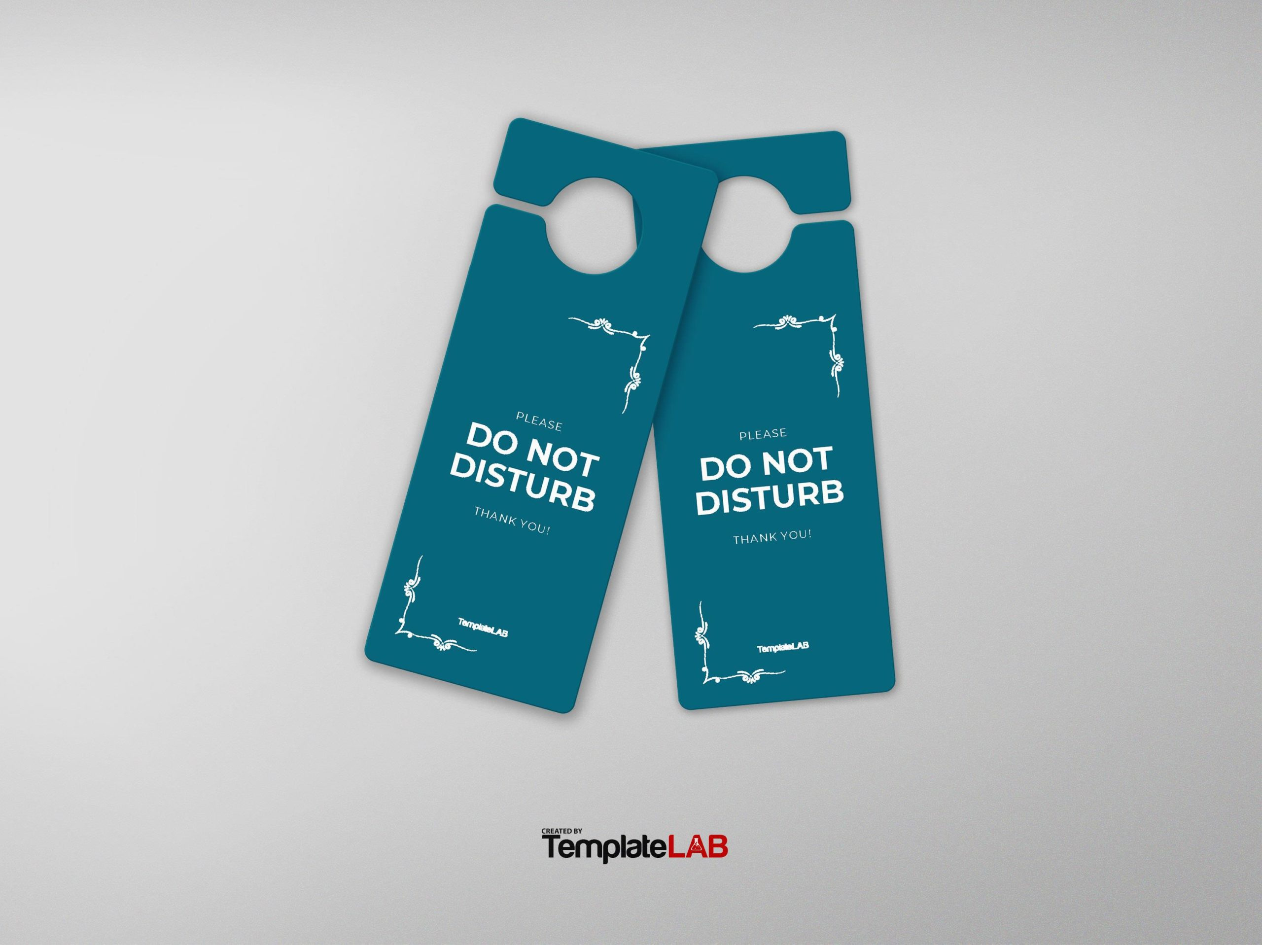 18 Free Door Hanger Templates (Word, Pdf, Psd) ᐅ Templatelab inside Free Printable Door Knob Hanger Template