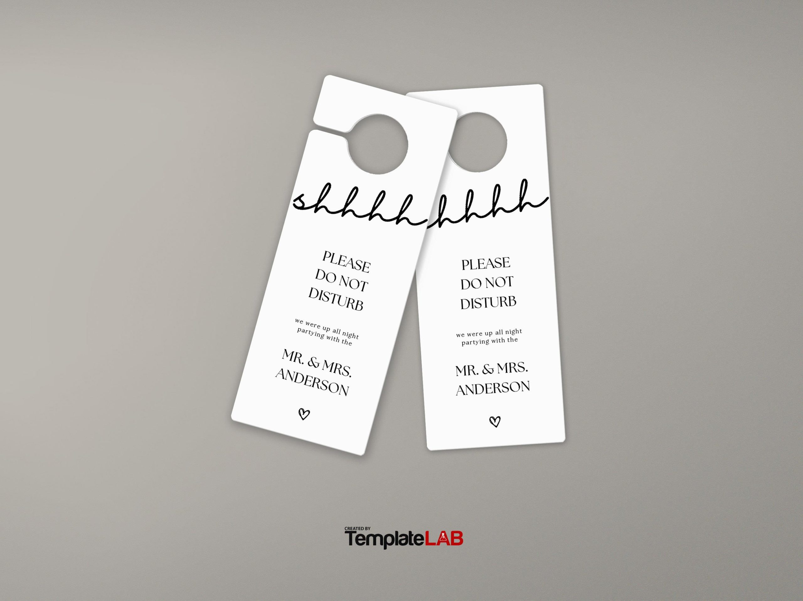 18 Free Door Hanger Templates (Word, Pdf, Psd) ᐅ Templatelab inside Free Printable Door Sign Template