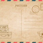 19 Printable Postcard Templates & Designs [Word, Pdf, Psd] Inside Free Printable 4x6 Postcard Template