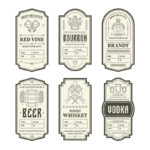 20+ Drink & Food Label Design Templates 2021   Blog Of Web Design Pertaining To Free Printable Beer Label Template