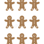 22 Adorable Gingerbread Man Templates   Cassie Smallwood With Free Printable Brown Gingerbread Man Template