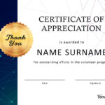 26 Free Certificate Of Appreciation Templates And Letters Intended For Free Printable Certificate Of Recognition Template