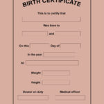 27 Birth Certificate Templates (Word, Ppt & Pdf) ᐅ Templatelab In Free Printable Birth Certificate Template