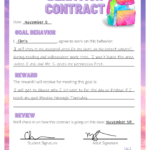 28 Turnkey Behavior Contract Templates To Open The Door To Better Inside Free Printable Behavior Contract Template