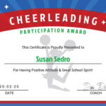 3 Free Cheerleader Award Certificate Design Templates In Ai & Pdf Within Free Printable Cheerleading Certificate Template