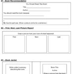 30 Book Report Templates & Reading Worksheets Pertaining To Free Printable Book Report Template For 2Nd Grade