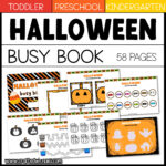 30 Free Halloween Busy Book Binder Intended For Free Printable Busy Book Template