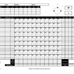 30+ Printable Baseball Scoresheet / Scorecard Templates ᐅ Templatelab Within Free Printable Baseball Score Sheet Template