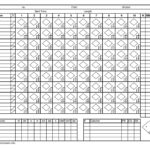30+ Printable Baseball Scoresheet / Scorecard Templates ᐅ Templatelab Within Free Printable Baseball Score Sheet Template