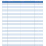 30 Printable Sign In & Sign Out Sheets (Best Templates!) Throughout Free Printable Employee Sign In Sheet Template