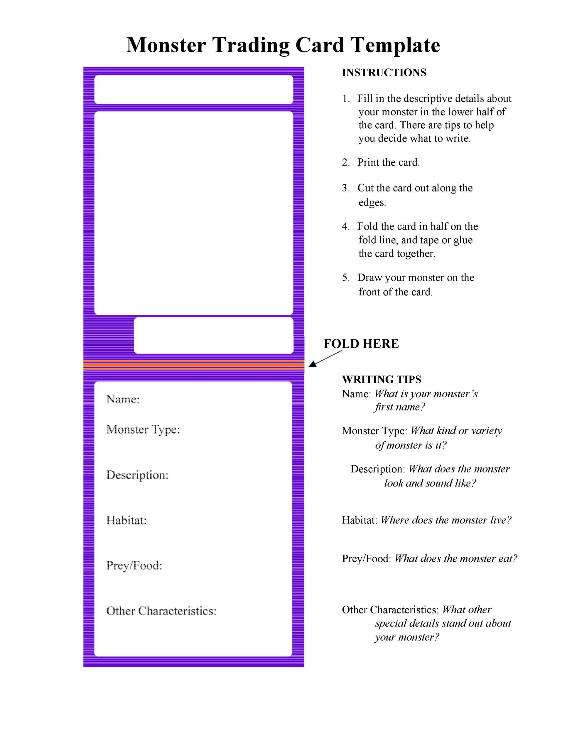 33 Free Trading Card Templates (Baseball, Football, Etc..) ᐅ inside Free Printable Baseball Card Template